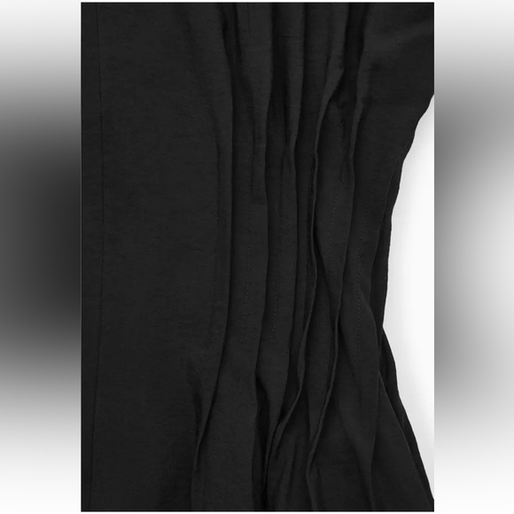 COS Black Midi Dress Size 12 - Picture 6 of 14